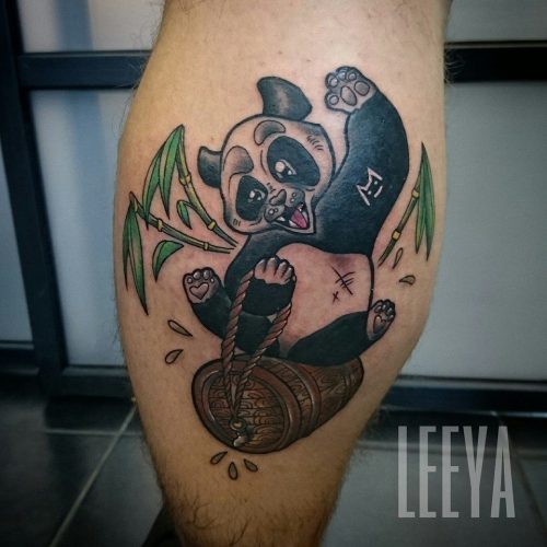 Leeya - Tatouage - Panda